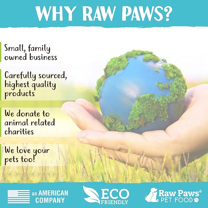 Raw Paws Pet Premium Freeze Dried Beef Liver Treats for Dogs & Cats, All-Natural and Healthy Snack, 16 oz.