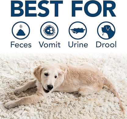 Simple Solution Extreme Pet Stain and Odor Eliminator Spray for Dogs and Cats, Dog Urine Remover, Enzymatic Cleaner, Kitten & Puppy Essentials Pee & Poop Stain Remover for Carpets & Floors, 1 Gallon