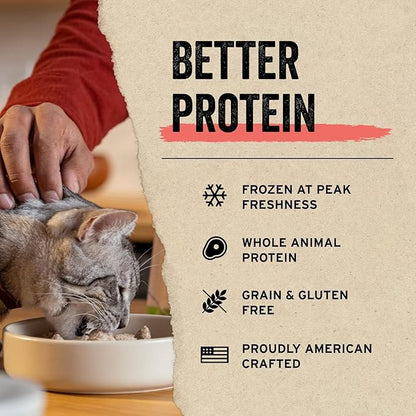 Freeze Dried Double Pack Dog & Cat Treats Food Topper Easy Chew & Digest (2 Packs) (2.0 oz Each, Just Duck & Duck Liver Cubes)