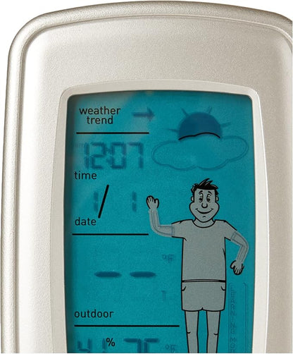 AcuRite 00827 What-to-Wear Wireless Weather Forecaster white, 0.5