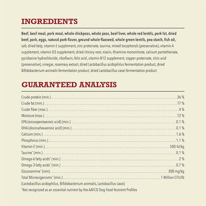 ACANA Butcher’s Favorites Grain-Free Dry Dog Food Farm-Raised Beef & Liver Recipe 4lb Bag