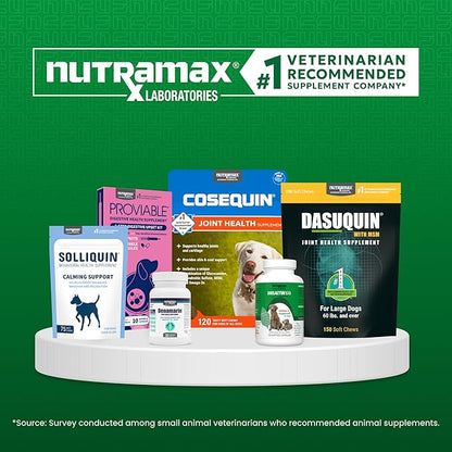 Nutramax Laboratories Denosyl for Dogs, Liver and Brain Health Supplement for Large Dogs, with S-adenosylmethionine (SAMe), Stabilized Tablets, 30 Count