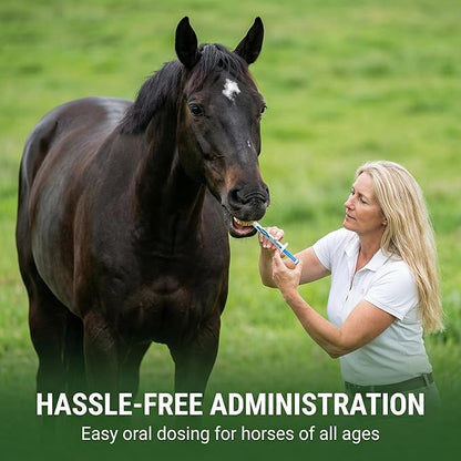 12 Pack Ivermectin Horse Paste 1.87% – Apple Flavored Oral Dewormer for Horses