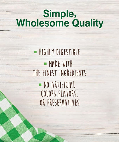 Nylabone Healthy Edibles Natural Dog Chews, Long Lasting Bones for Dogs, Ham, Bacon, & Venison Flavor Dog Treats, Medium (5 Count)