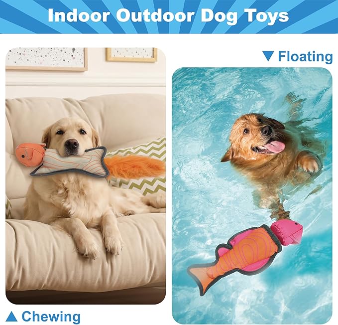 Orange Squirrel Oxford Launching Flying Dog Toy Slingshot Chase Fetch Training Interactive Dog Toy Durable Stuffed Animal Dog Squeaky Toy for Medium Large Dogs Toy Gift 42cm/16.54in