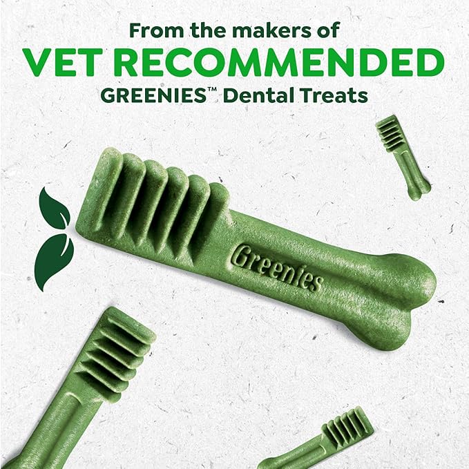 Greenies Occupy Twists Natural Dog Treats Petite Size Dog Chews Long Lasting Chicken Flavor, 8.75 oz. Pack, 10 Count