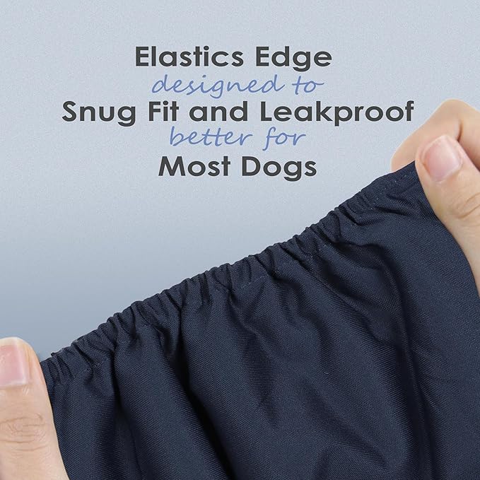 wegreeco Washable Male Dog Belly Band (Stylish Pattern)- Pack of 3 - Washable Male Dog Belly Wrap, Dog Diapers Male (Blue, Green, Champagne, X-Small)