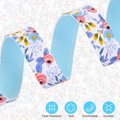 Dog Collar and Leash Set for Small Dogs, Adjustable Soft Puppy Collar with Quick Release Buckle, 5FT Heavy Duty Nylon Matching Leash for Boy Girl Chihuahua, Yorki, Bulldog, Blue XS