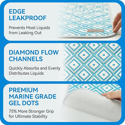 Washable Pee Pads for Dogs - Extra Thick Reusable Puppy Pads with Super Absorbency, Waterproof & Non-Slip Dog Pee Pads for Potty Training , Whelping , Playpen , Crate , Prevents Leakage 72"x72"