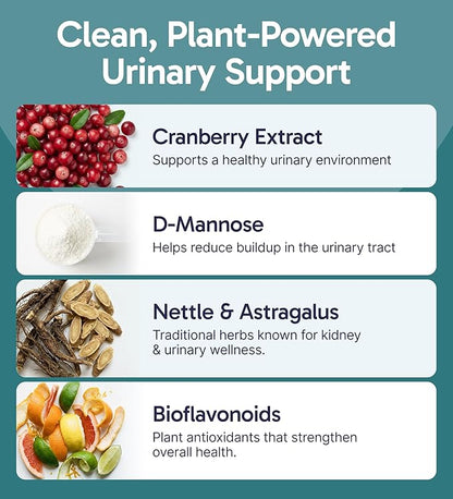 K9 UTI+ All-Natural Urinary Tract for Dogs, UTI, Bladder, Kidney and Incontinence Support, Dog UTI Treatment with Cranberry and D-Mannose, Easy-to-Use Drops for All Ages and Breeds, 2 fl oz