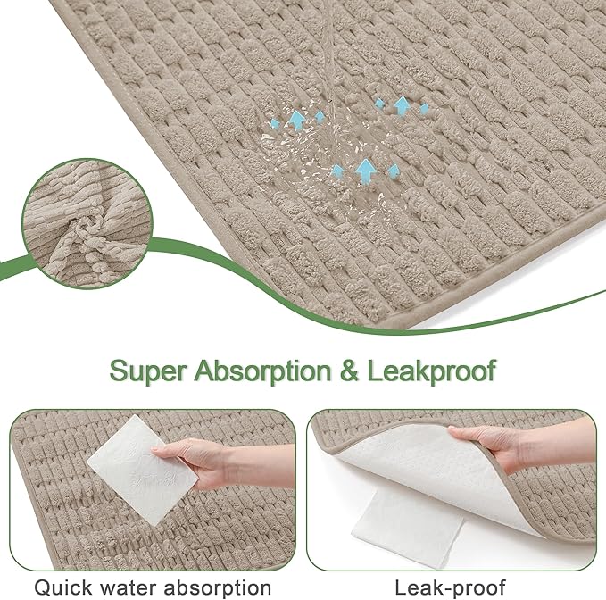 Washable Pee Pads for Dogs, Reusable Puppy Pads Dog Pads, Non-Slip Dog Pee Pads, Leakproof Pet Pee Pads Wee Wee Pads for Dogs. (Brown, 40"x60"(Pack of 1))