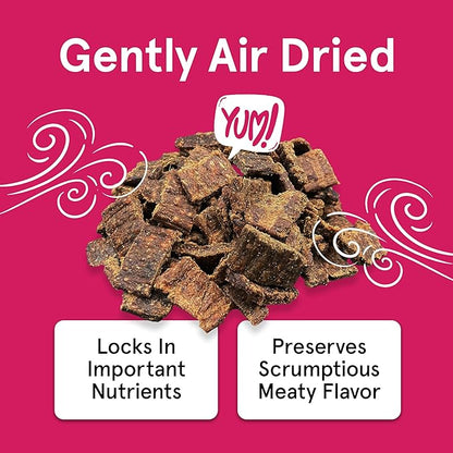TRMC Real Meat Dog Treats - Three 12oz Bag of Bite-Sized Air-Dried Lamb & Venison Jerky for Dogs - Grain-Free Jerky Dog Treats with 95% All-Natural, Free-Range, Grass Fed Lamb & Venison