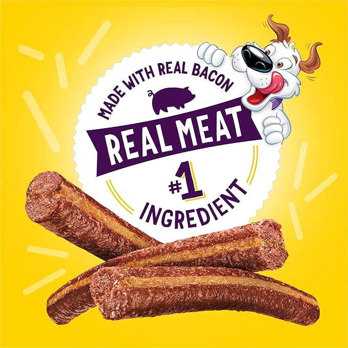 Purina Beggin'’ Flavor Stix with Bacon & Peanut Butter Flavor - 25 oz. Pouch (Pack of 2)