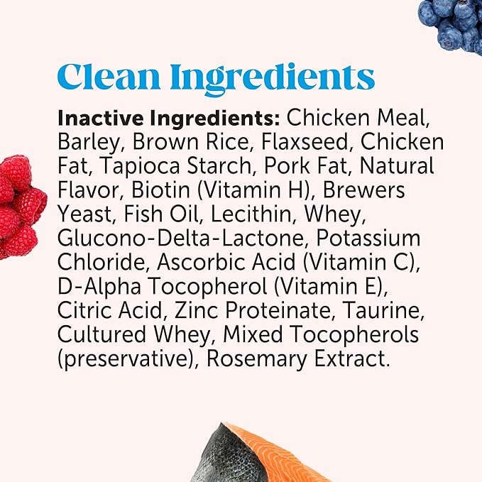 Cat Skin & Coat Health Chews – Crunchy & Creamy Treats with Omegas, Vitamin C & E, Biotin – Soothes Itchy, Dry Skin, Reduces Shedding & Promotes a Shiny Coat – Cat Vitamins (Chicken 90-Day Supply)