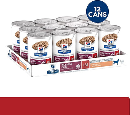 Hill's Prescription Diet i/d Digestive Care with Turkey Canned Dog Food, Veterinary Diet, 13 oz., 12-Pack Wet Food