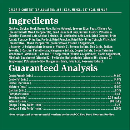 Nutro Natural Choice Dry Dog Food, Adult Dog Food Dry Chicken and Brown Rice Recipe, 5 lbs.
