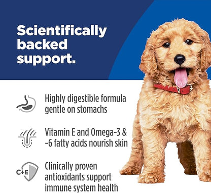 Hill's Science Diet Puppy Sensitive Stomach & Skin Dry Dog Food, Salmon & Brown Rice, 13 lb. Bag