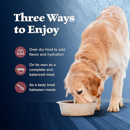 Blue Buffalo Wilderness Adult Wet Dog Food,High-Protein & Grain-Free,Made with Natural Ingredients,Salmon & Chicken Grill,12.5-oz. Cans,(Pack of 24)