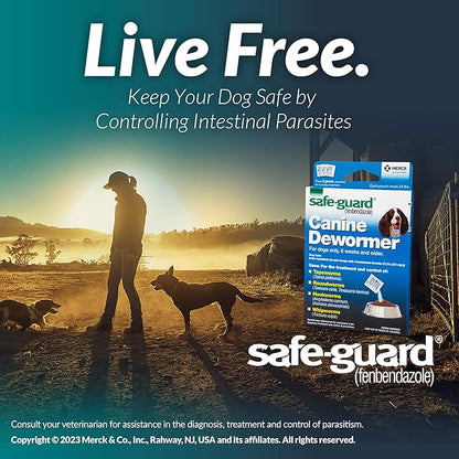 Pro-Sense Safe-Guard 4, Canine Dewormer for Dogs, 3-Day Treatment