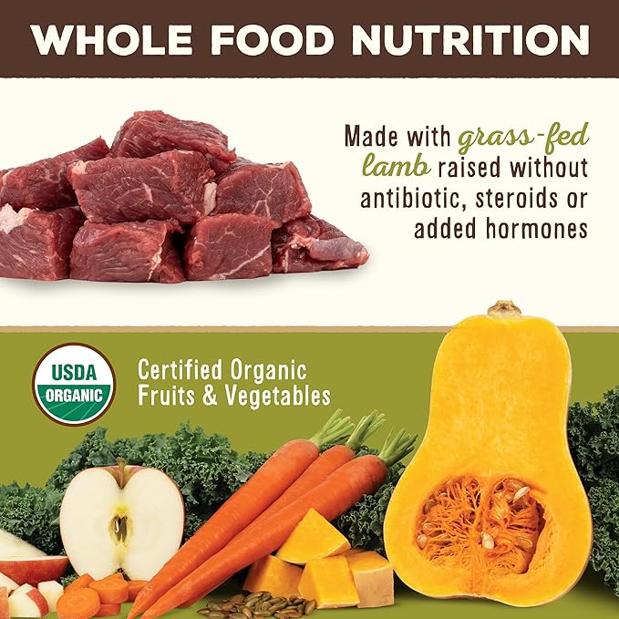 Primal Freeze Dried Raw Dog Food Nuggets, Lamb, Complete & Balanced Meal, Also Use as Topper or Treat, Premium, Healthy, Grain Free, High Protein Raw Dog Food, 14 oz