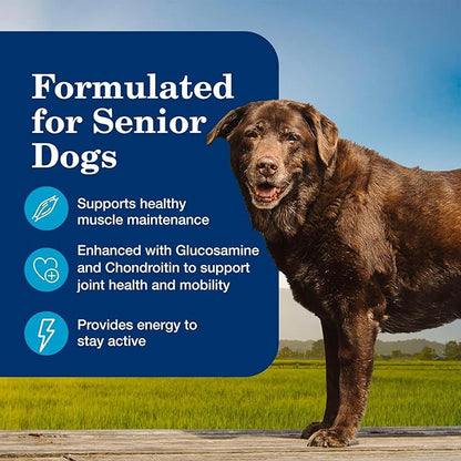 Blue Buffalo Homestyle Recipe Senior Wet Dog Food, Made with Natural Ingredients, Beef Dinner and Chicken Dinner, Variety Pack, (12.5-oz Cans, 3 of Each Flavor)