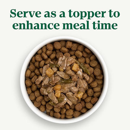 Nutro Hearty Stew Canned Wet Dog Food, Natural Grain Free Dog Food Wet Cuts in Gravy Roasted Turkey with Green Bean & Sweet Potato Stew, 12.5 oz. Cans (12 Count, Pack of 1)