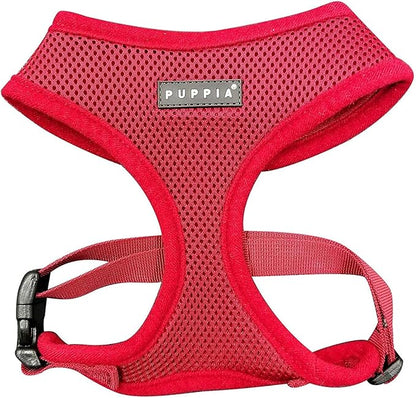 Puppia Soft Dog Harness, Wine, XX-Large (PDCF-AC30-WN-XXL)