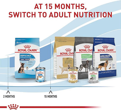 Royal Canin Size Health Nutrition Large Puppy Dry Dog Food, 4 lb Bag