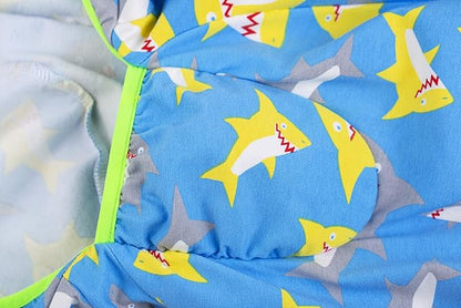 Dog Pajamas Jumpsuit for Medium Large Dogs,Lightweight Dog Pjs Clothes Apparel Onesies,Shirt for Large Size Dogs After Surgery, Full Belly (28 (Chest 26.77 in | Backlength 18.11), Blue Dinosaur)