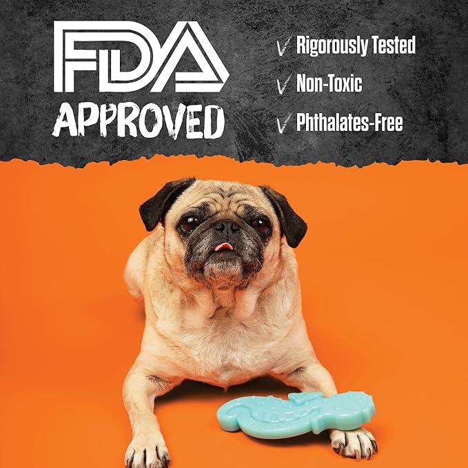 BULLYMAKE Orange Toss N' Treat Keg Toy for Dogs, Durable Rubber Dog Toys for Aggressive Chewers, Dental Stimulating, Treat Dispensing, Boredom Busting, Pet Supplies, Made in USA