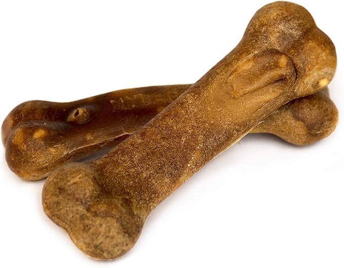 Nylabone Healthy Edibles Natural Puppy Chews Long Lasting Treats for Puppies, Turkey & Sweet Potato Flavor, X-Small/Petite (4 Count)
