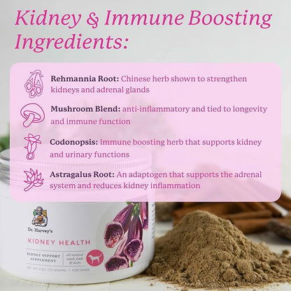 Dr. Harvey's Kidney Health Kidney Support Supplement for Dogs (4 Ounces)