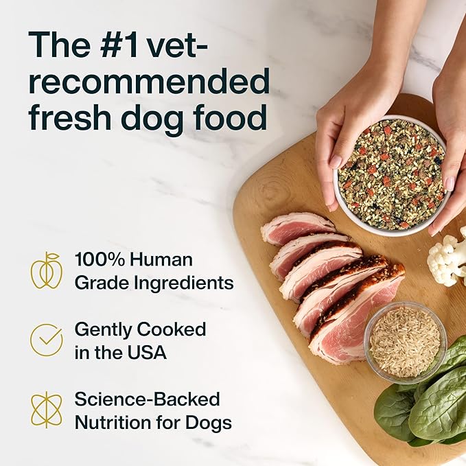 JustFoodForDogs Vet RX Pantry Fresh Prescription Dog Food, Human Grade, Vet Recommended Fresh Pet Meal or Toppers, Limited Ingredient, Prescription Diet, Renal Support Low Protein (12.5oz, 12 Pack)
