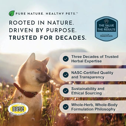 Animal Essentials Colon Rescue for Dogs & Cats - Constipation Relief, Stool Softener with Slippery Elm, Marshmallow Root, Licorice Root - 1 Fl Oz