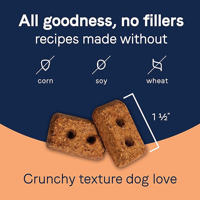 Canidae Pure Dog Treat Biscuits with Salmon & Sweet Potato, 11 oz, Grain Free