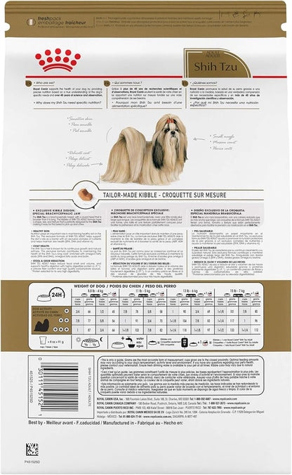 Royal Canin Breed Health Nutrition Shih Tzu Adult Dry Dog Food, 2.5 lb Bag