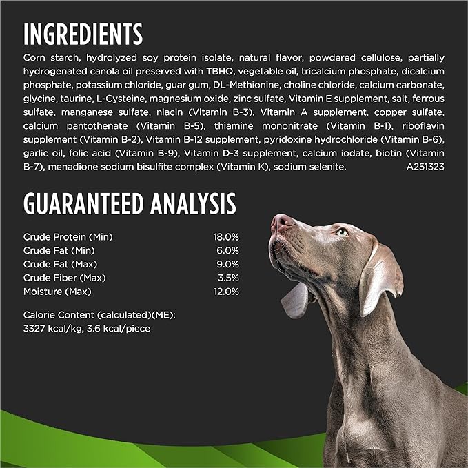 Pro Plan Veterinary Diets Purina Gentle Snackers Hydrolyzed Plus Low Fat Dog Treats - 8 oz. Pouch (Pack of 2)