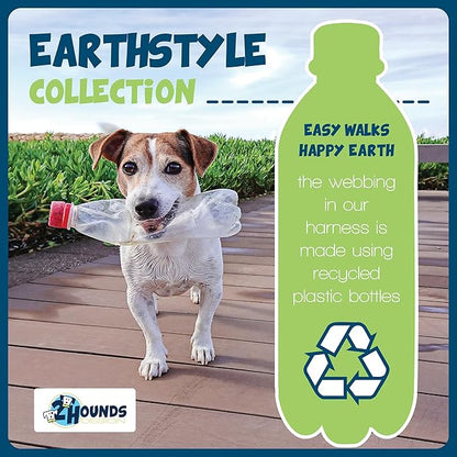 2 Hounds Design Freedom No Pull Dog Harness, Adjustable Harness, Easy Walking & Comfortable Control, Fits Small, Medium & Large Dogs, Solid Colors, Made in USA, 1" XXL, Brown