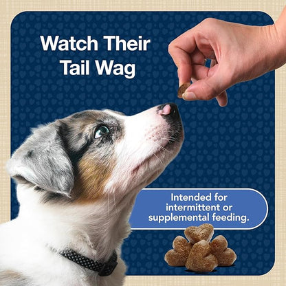 Blue Buffalo Bits Soft Dog Treats for Training, Made with Natural Ingredients & Enhanced with DHA, Beef, Salmon, Turkey, & Chicken 4-oz Variety Pack, 4 ct