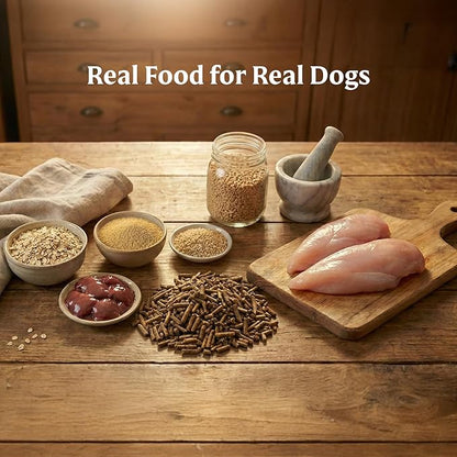 Bil-Jac Picky No More Medium & Large Breed Dry Dog Food, Chicken Liver Recipe, 27 lb