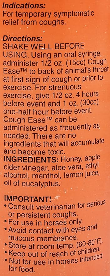 Finish Line Cough Ease Equine 16oz