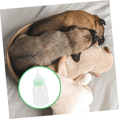 Pet Nursing Bottle Kit for Kitten Puppy Feeding Milk Bottle Set Sturdy Portable