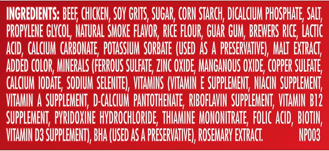 Milk-Bone Soft & Chewy Dog Treats, Beef & Filet Mignon Recipe, 25 Ounce