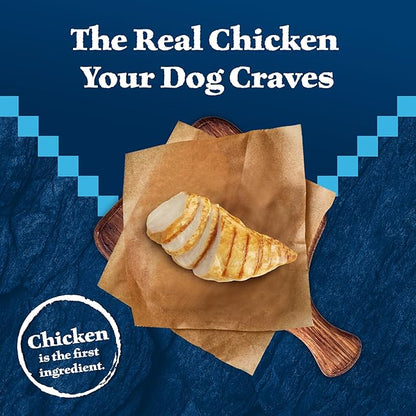 Blue Buffalo Wilderness High-Protein Natural Dry Food for Senior Dogs, Chicken Recipe, 28-lb Bag