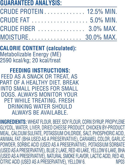 Canine Carry Outs Dog Treats, Burger Minis Beef Flavor, 22.5 Ounce (Pack of 6), Made with Real Beef