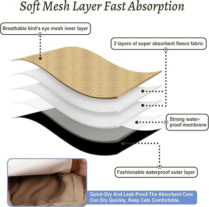 5 Pack Dog Diapers Male Reusable, Premium Belly Bands for Male Dogs, High Absorbing Pee Wraps for Doggie in Incontinence and Training Black XL