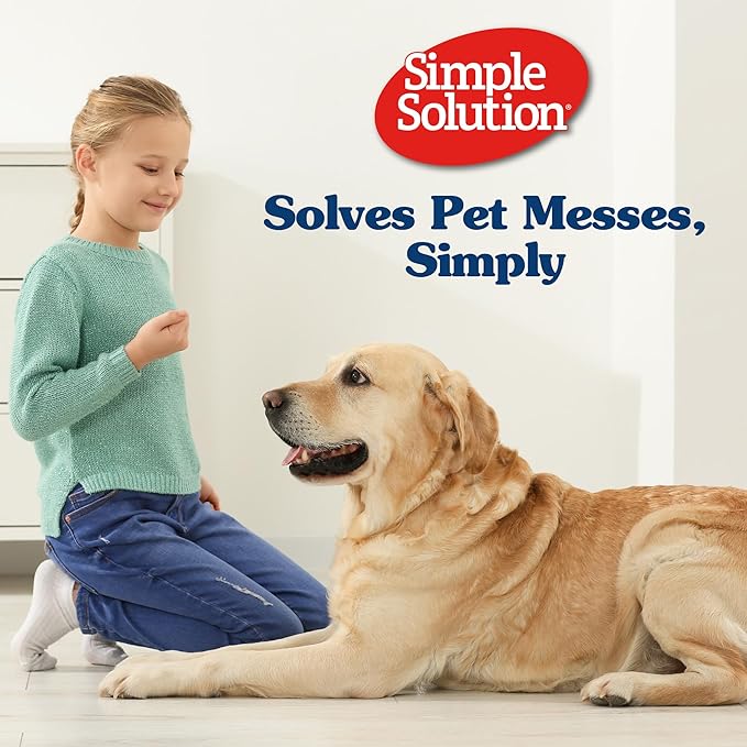 Simple Solution Disposable Female Dog Diapers, Absorbent Leak Proof Protection for Incontinence, Puppy Training, Heat Cycle, Travel, and Housebreaking, Large/XL Dogs, 18–27 Inch Waist, 12 Count