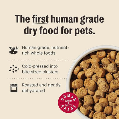 The Honest Kitchen Human Grade Dog Food, Whole Food Clusters Grain Free Lamb Dry Dog Food, 18 lb Bag