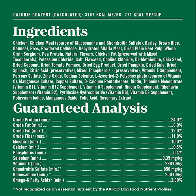 Nutro Natural Choice Large Breed Healthy Weight Dog Food, Chicken & Brown Rice Recipe, 30 lb. Bag
