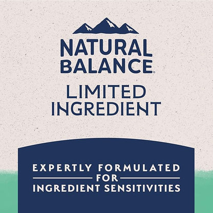 Natural Balance Limited Ingredient Adult Grain-Free Dry Dog Food, Chicken & Sweet Potato Recipe, 4 Pound (Pack of 1)